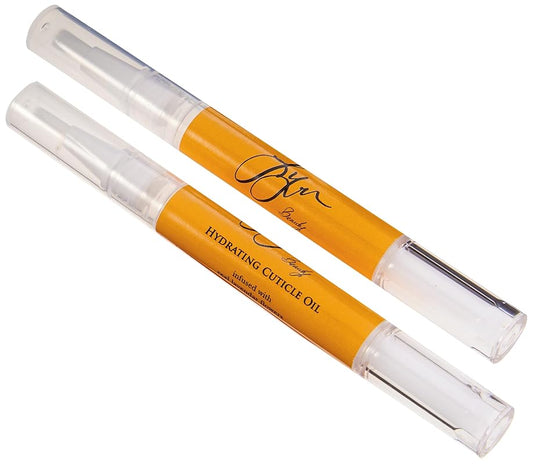 Hydrating Cuticle Pen Two (2) pack Cuticle Oil for Chipping Cracking Peeling Weak Nails