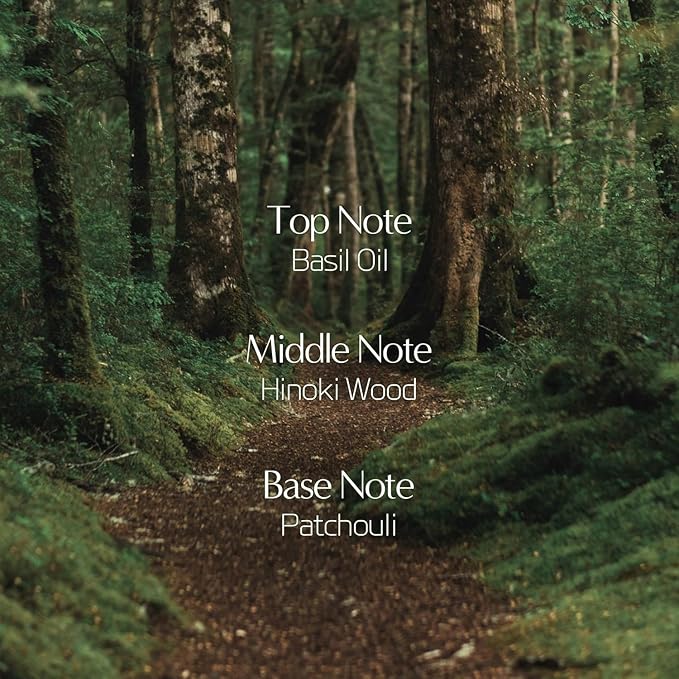 Mood Enhancer Serenity Face & Body Oil 2.7 fl.oz. (80ml) - Vegan Aromatherapy, Basil & Hinoki Scent, Hinoki Oil, Hydrating Facial, Body Oil for Nourishing, Glowy Skin, Gua Sha Oil