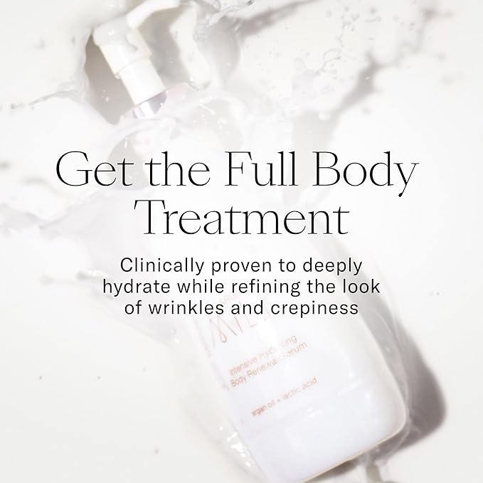 Josie Maran Argan Milk Body Serum - Nourishing Body Milk Enriched with Argan Oil to Deeply Hydrate Skin - Enriched with Pineapple Enzymes to Gently Exfoliate (13.4 Oz)