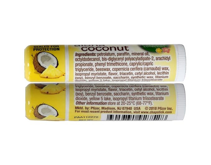 Chapstick Aloha Coconut Flavored Lip Balm 0.15 oz