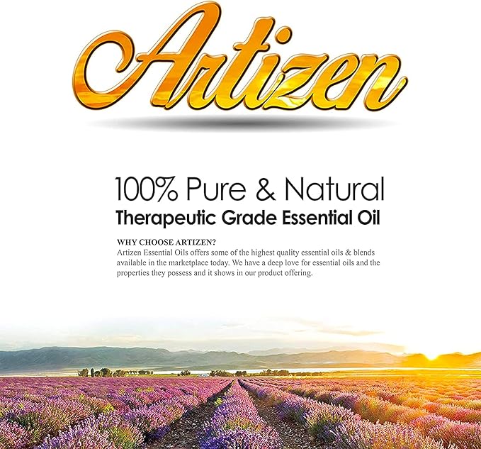 Artizen Oils - 30ml Lemongrass Essential Oil, Pure Lemongrass Oil - 1 Fluid Ounce