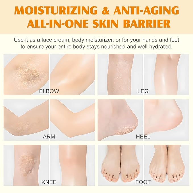 Beef Tallow for Skin, Beef Tallow and Honey Balm for Face & Body, Tallow Face Moisturizer, Organic Grass Fed Whipped Beef Tallow with Honey Beeswax, Beef Tallow Moisturizer Cream -2.0 Oz