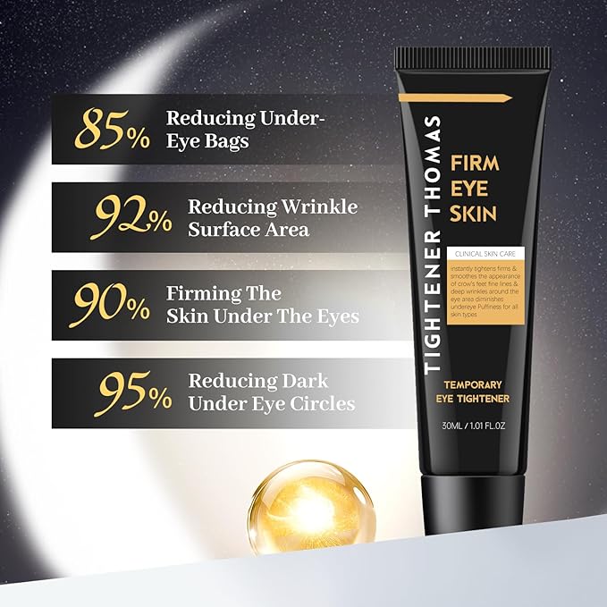 TLM Instant Face Tightener-fast-acting eye firming cream, used to reduce eye puffiness, dark circles and tighten the delicate skin under the eyes(1PCS)