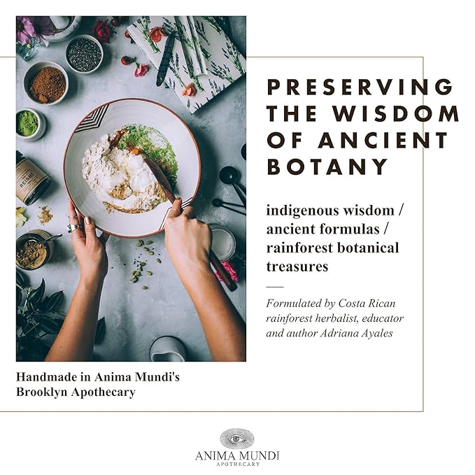 Anima Mundi Apothecary Rose Body Oil - Botanically Dense Adaptogenic Collagen Formula - Made with Organic Moringa & Jojoba Oil for Skin Rejuvenation - Rose Scented & Hydrating (4oz / 118ml)