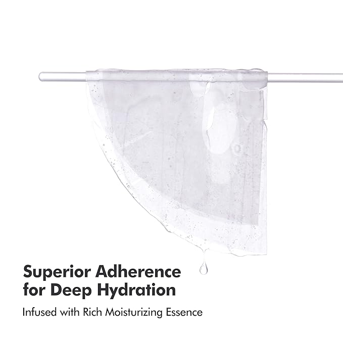 Moisture Balancing Sheet Mask 10EA - Hydrating & Soothing Facial Mask with Hyaluronic Acid, Glow Skin Watergel Texture, Korean Skincare for All Skin Types, Lightweight Non-Sticky Face Mask