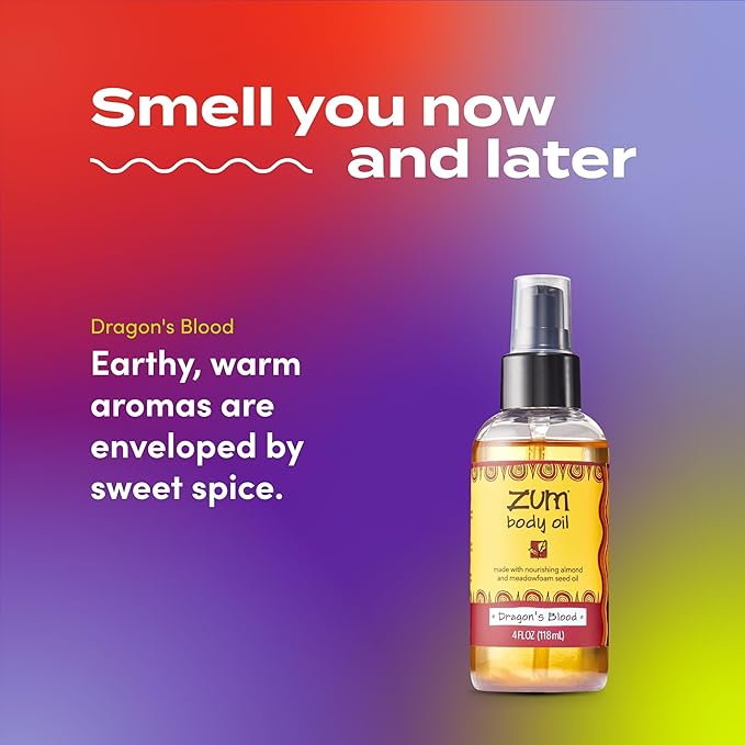 Zum Massage and Body Oil - Dragon's Blood - 4 fl oz