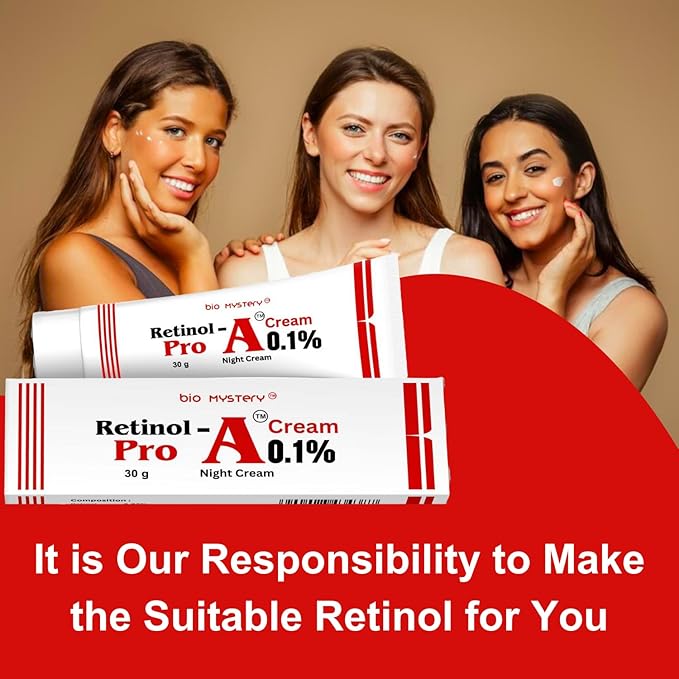 Retinol Pro Night Cream 0.1 (30 Gram / 1.0 Oz) for Beginners Pro Night Cream, Face Moisturizer for Wrinkle Reduction, Non-Greasy Formula for Daily Use 1.0 Oz