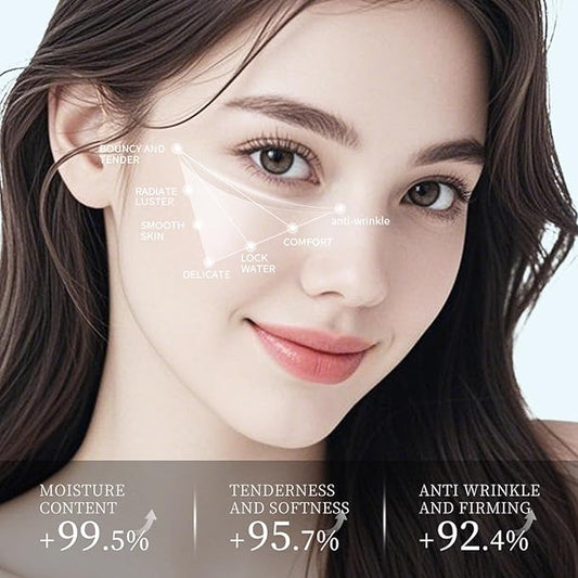 Under Eye Mask Patches, 30 Pairs Collagen Hydrating Moisturizing Smoothing Gel Pads for Puffy Eyes Bags,Dark Circles,Puffiness,Fine Lines,Wrinkles,Anti-Aging Sakura