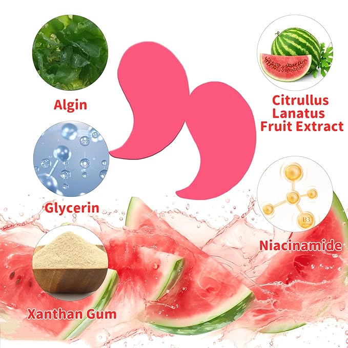 Elitzia 30 Pairs Eye Masks Skin Care Under Eye Mask Hydrogel Eye Patches Moisture Gel Under Eye Patches Reduce Dark Circles Wrinkles for Puffy Eyes Women and Men Home Use ETXJ230502