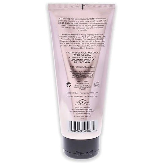 Paris Hilton Rose Rush Women 6.7 oz Body Lotion