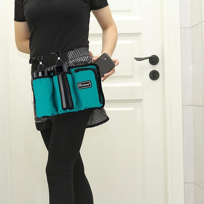 Massage Oil Holster Massage Bottle Bag Lotion Holster Massage Therapist Massage Oil Holster Massage Lotion …(3kd9D-Mail Green)