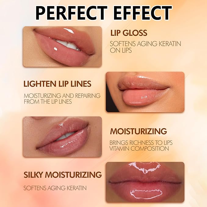 Bee Lip Balm Honey Pot, 6pcs Propolis Lip Mask Overnight Moisturizing Fruity Lip Balm with Stick, Hydrating Prevention Dry and Cracked Lip Scrubs Exfoliator Lip Care, Sleeping Lip Mask Hydrating (A#)