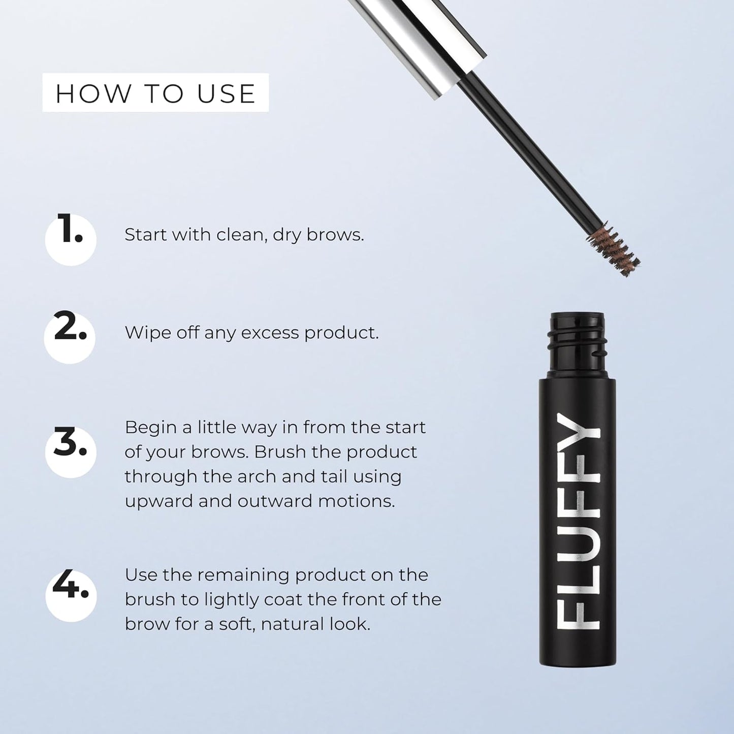 Wunderbrow Fluffy Brow Wax, 16 hour hold, Smudgeproof and Water resistant, Shade: Blonde