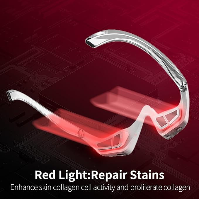 Under Eyes Red Light Therapy, Neodiva Therapy Advanced Under-Eye Renewal Therapy, Microcurrent Eye Beauty Device, Diminishes Dark Circles and Wrinkles