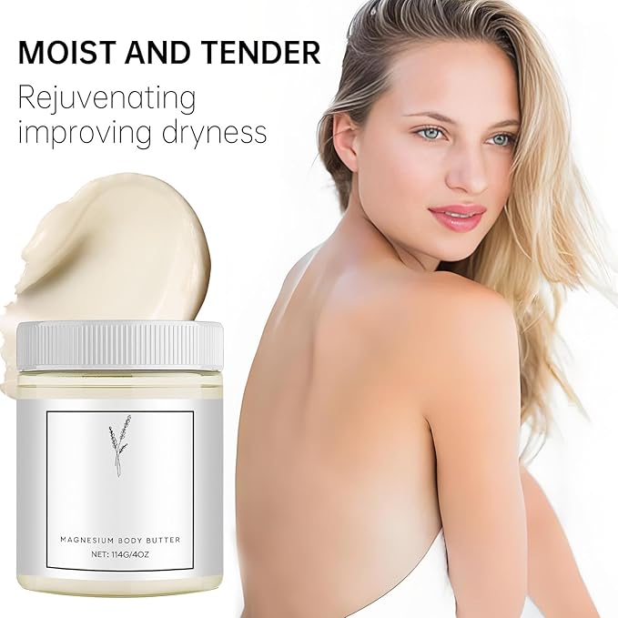 Neuropathy Cream, Neuropathy Mama Oasis Lotion，Magnesium Body Butter, Magnesium Cream for Neuropathy, Deeply Moisturizes Skin, Keep Soft Smooth, Suitable for All Skin Types 114g/1pcs