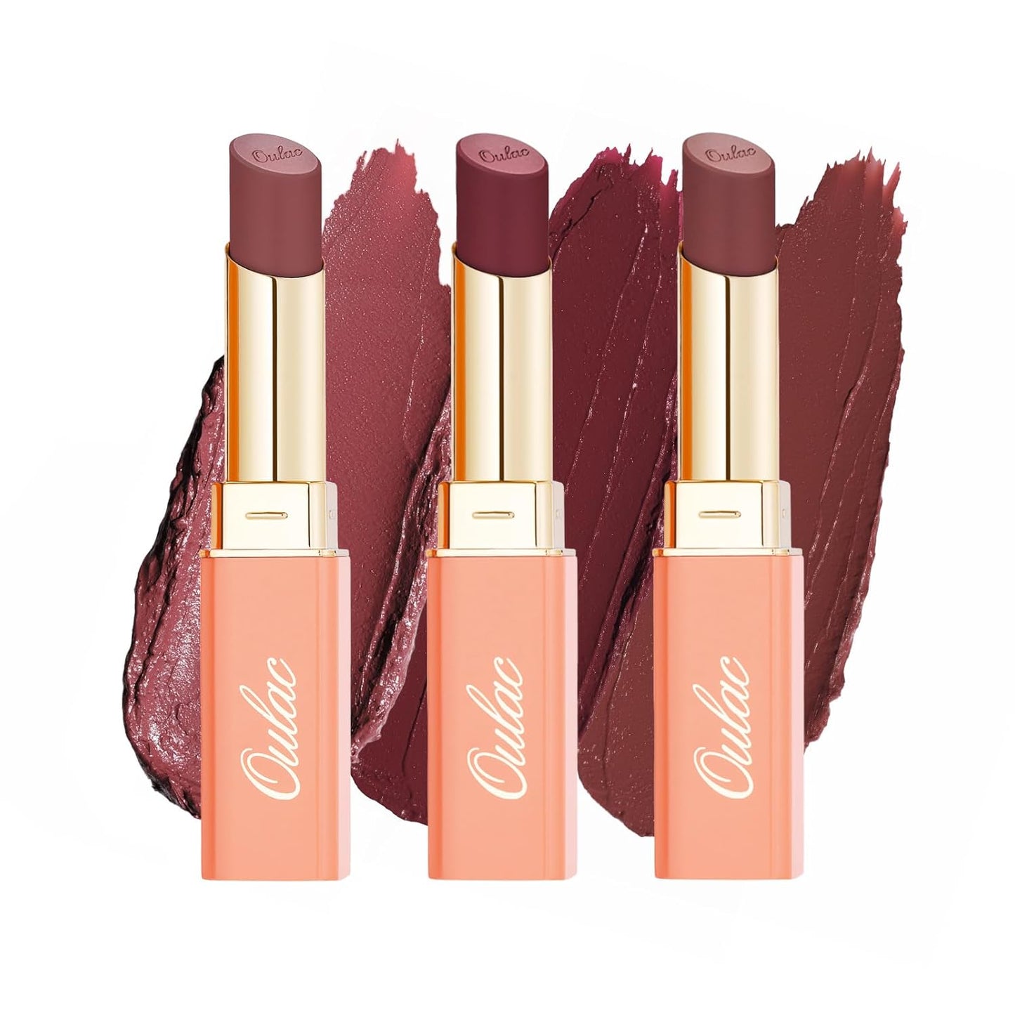 Oulac Sensual Glow Color Rich Satin Lipstick Set 1