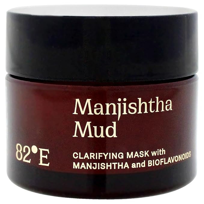 Manjishtha Mud Clarifying Mask Mini for Women - 0.5 oz Mask