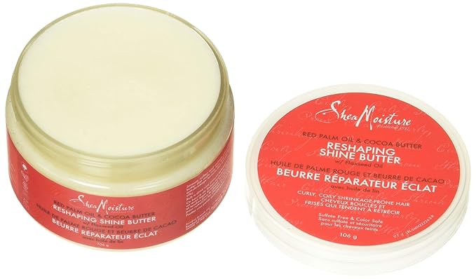 Shea Moisture Red Palm Oil & Cocoa Butter Shine Butter, 3.75 Pound