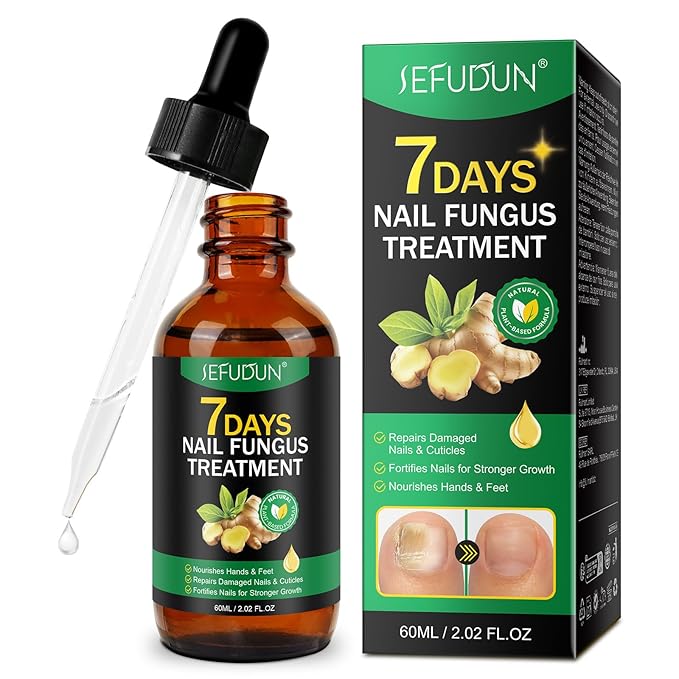 Ginger Nail Treatment, Nail Growth Serum, Ginger Nail Serum, Nail Repair Cuticles Oil, Ginger Nail Oil for Strengthen nails & Promote Nail Growth, Natural Plant Formula