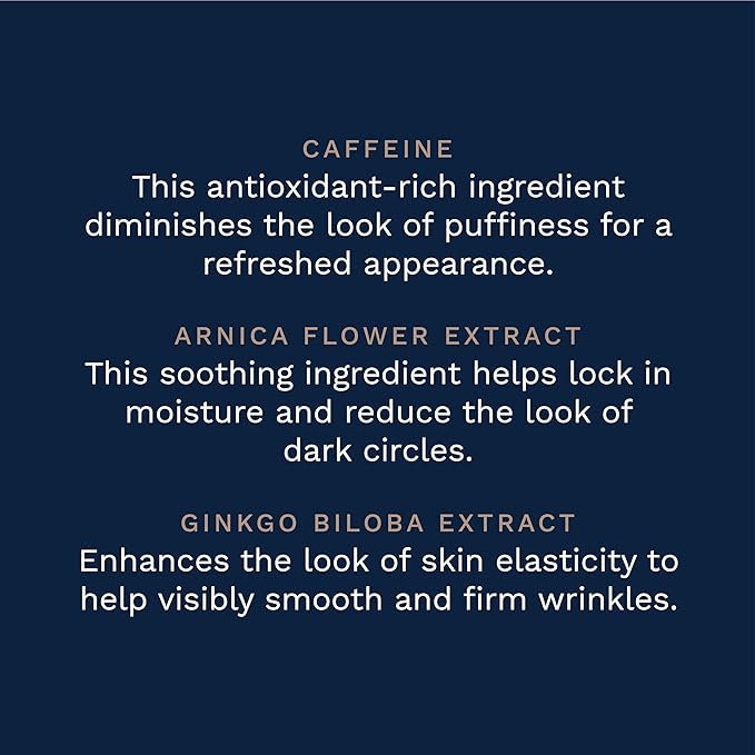 City Beauty Brightening Eye Cream for Under Eye Dark Circles Puffiness Wrinkles - Anti-Aging Under Eye Treatment - Reduces Bags Fine Lines - Hydrating Firming Night Eye Cream For Women 0.5 Fl Oz