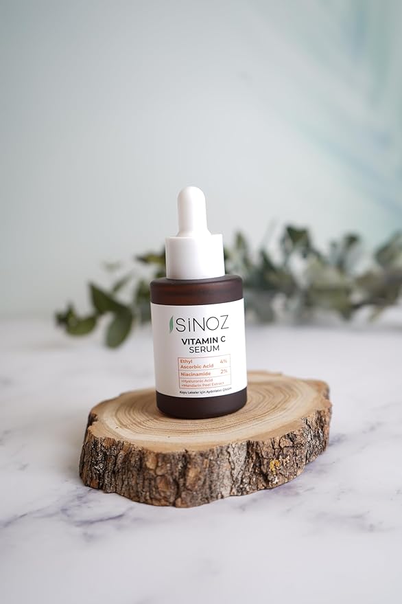 Vitamin C Brightening Face Serum | With Hyaluronic Acid & Vitamin C%4 + Niacinamide%2 | Evens Skin Tone, Fades Dark Spots & Fine Lines | Lightweight & Fast Absorbing | 30 ml