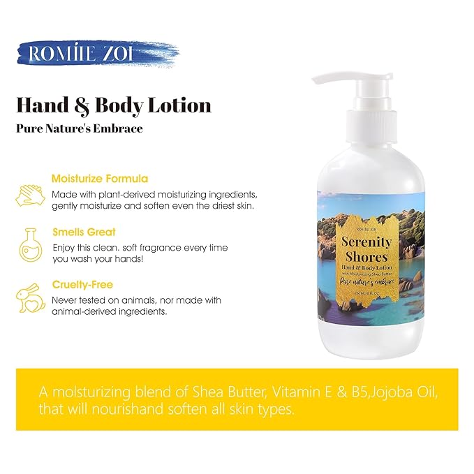 Costa Smeralda Serenity Shores Hand & Body Lotion - Marine Mirage Aroma, 236ml (8 fl oz)