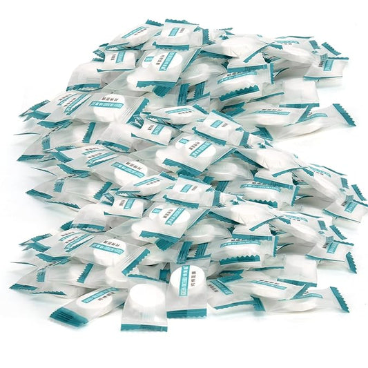 100PCS Cotton Dry Compressed Facial Mask Sheet, DIY Facial Skin Care Great for Home and Travel, Disposable Mask Paper, Individually Packaged Like Candy