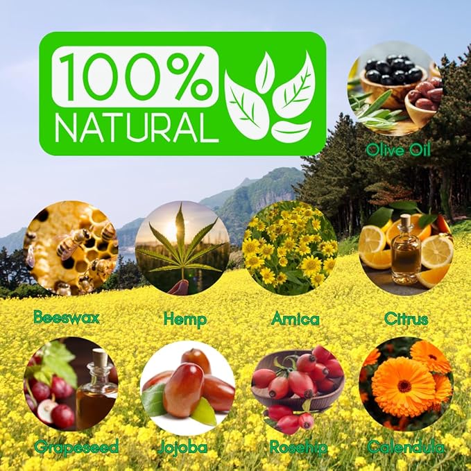 Sacred Healing Arnica, Hemp & Botanicals Soothing Balm, Maximum Strength, 2 fl oz