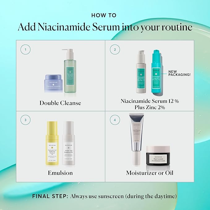 Naturium Niacinamide Face Serum 12% Plus Zinc 2% Jumbo, Anti-Aging, Pore Minimizer & Dark Spot Corrector with Hyaluronic Acid & Vitamin E, Vegan & Cruelty-Free, 2 oz