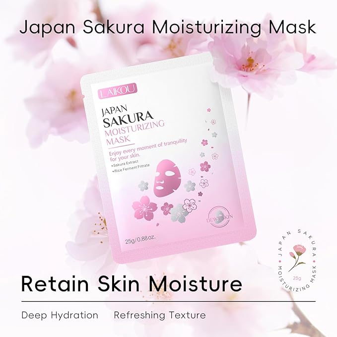 Face Mask, Korean Face Mask, Collagen Mask, Facial Mask for Glass Skin Hydrating, Moisturizing and Firming 25ml/30ml 15pcs