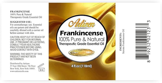 Artizen 4oz Oils - Frankincense Essential Oil - 4 Fluid Ounces