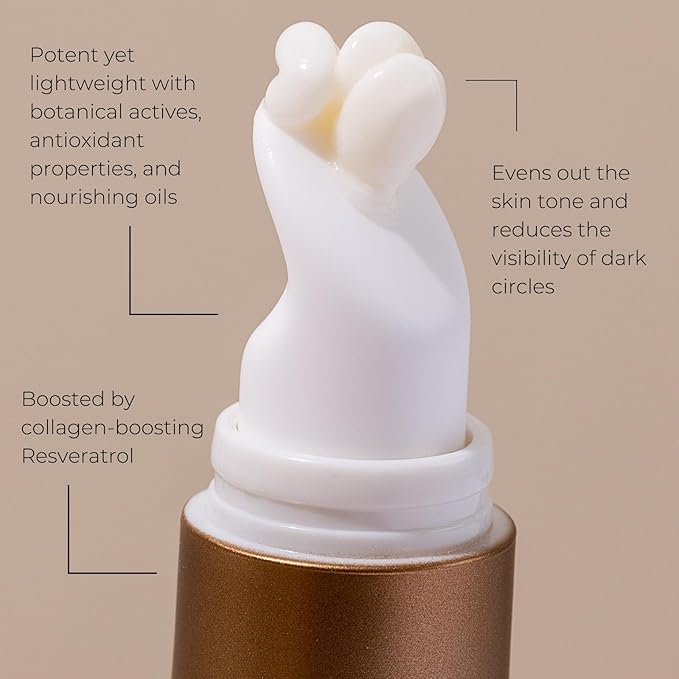 INIKA Organic Phytofuse Renew™ Eye Cream | Organic Skincare Targets Dark Circles, Reduces Puffy Eyes and Fine Lines. Vegan Antioxidant Formula