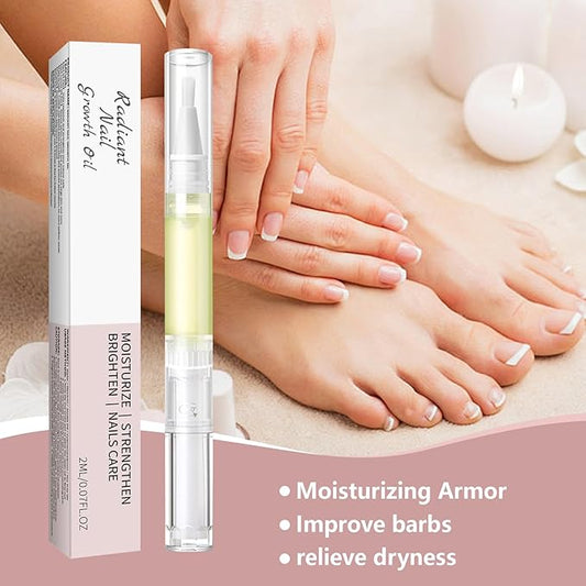 Cuticle Oil Pen， Nail Growth and Strengthener，Nail Growth Oil，Nail Hardener for Damaged nails