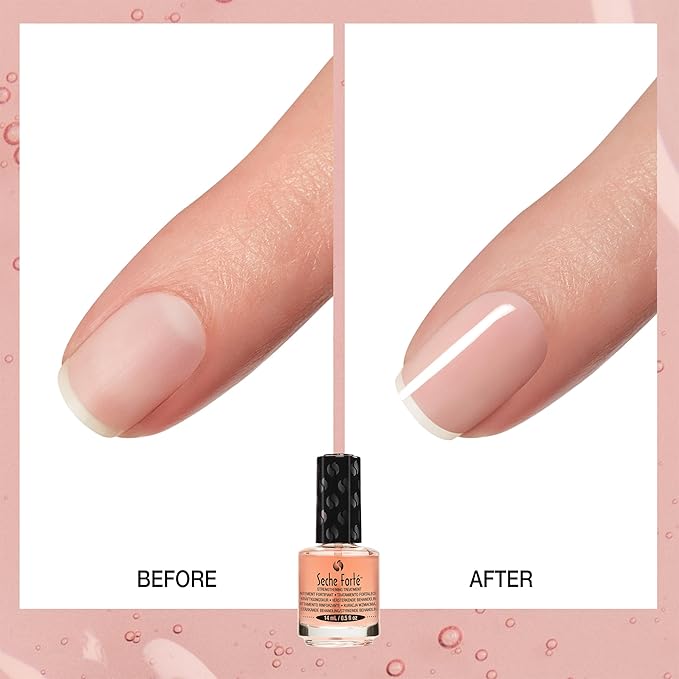 Seche Forte Strengthening Treatment Base Coat with Biotin & Bamboo, 0.5 fl oz