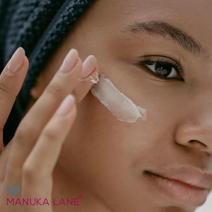 Manuka Lane Luxury Moisturizing Day Cream The Ultimate Skin Moisturizer with real New Zealand Manuka Honey, Hydrolyzed Collagen, and skin-enriching Lanolin