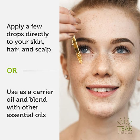 Cold Pressed Organic Jojoba Oil Natural Unrefined Pure Jojoba Oil Moisturizer for Skin Hair and Nails - 4 Ounces