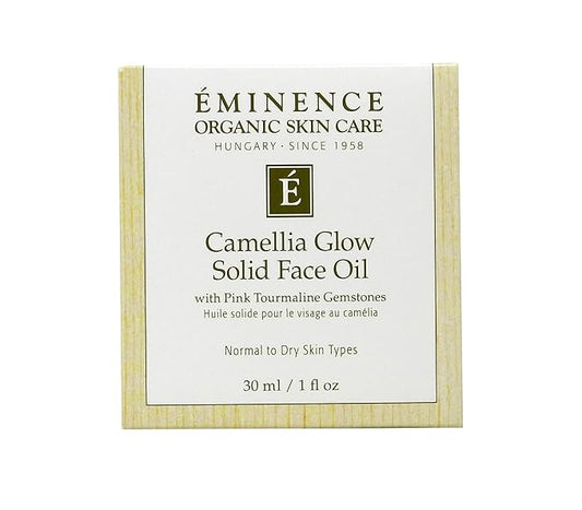 Eminence Camellia Glow Solid Face Oil, 1 Ounce