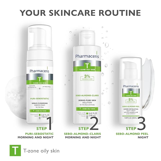 SEBO-ALMOND PEEL Dermo Exfoliating Night Cream with 5% Mandelic Acid, Face Moisturizer, Helps Reduce the Visibility of Imperfections, Blemishes and Shine, Evens Skin Tone, 1.69 fl. oz