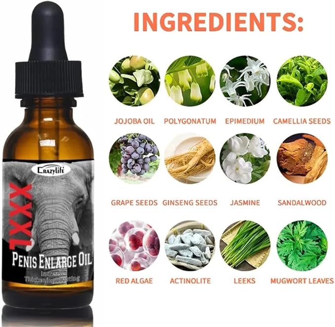 Enlarge Oil Growth Enlargement Gel for Men 10ML by CRAZYLIFE (4)