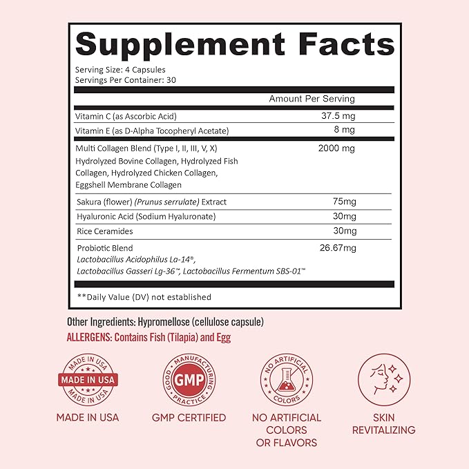 BB Company Radiancy | Vaginal Probiotics for Vaginal Dryness, pH Balance | Fights Itch, Odor | Anti-Aging | Hyaluronic Acid, Probiotics, Vitamin C, Multi Collagen | 120 Ct