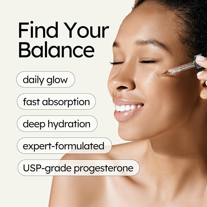 Proov - Unscented Balancing Oil - Natural Progesterone, Vitamin E - Hormone Balance For Women - Fertility & Menopause Support - More Effective than Progesterone Creams - 2-3 Month Supply - 30 ml