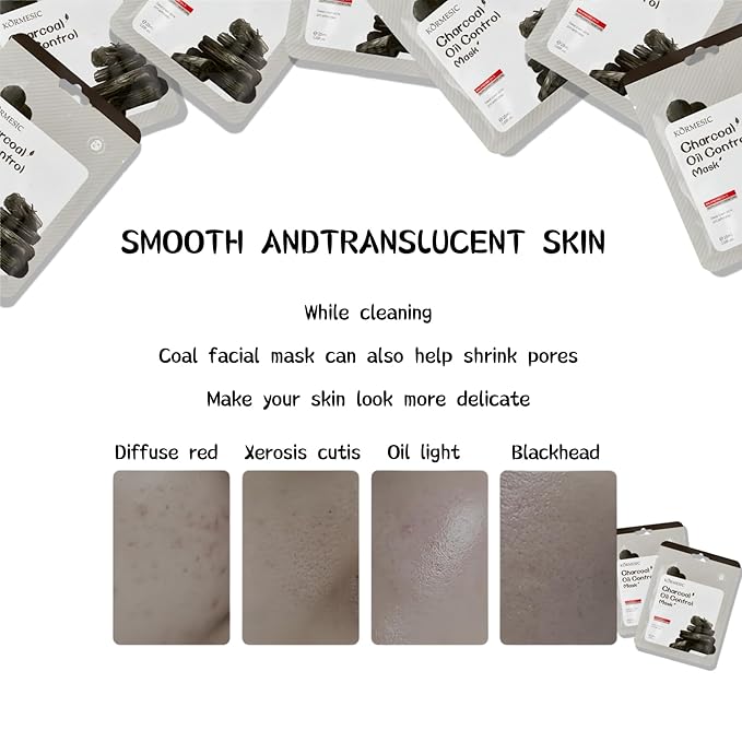 Facial mask Moisturizing face Mask - 10 Sheets, Deep Hydration, Improves Dry Skin, Sheet Mask, skincare for All Skin Types