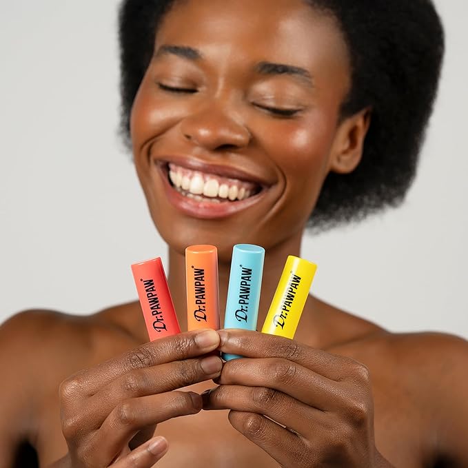 Dr. PawPaw Lip Balm - Hydrating Lip Balm Moisturizer with Aloe Vera for Deep Nourishment - Castor Oil Enriched - Watermelon - 0.13 oz