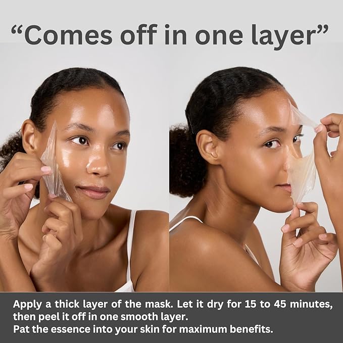 Overnight Collagen Wrapping Mask with 1 Million CICA-PDRN Micro-Spicules for Elasticity, Pore-Minimizing, Hydration, Glow - Korean Skin Care - 2.7 FL. OZ.