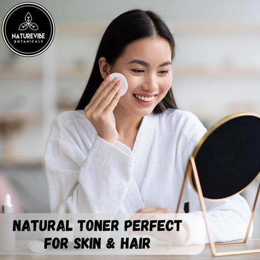 Naturevibe Botanicals Rosemary Water 32 Ounces | 100% Pure and Natural | Great for Skin Care and Hair Care