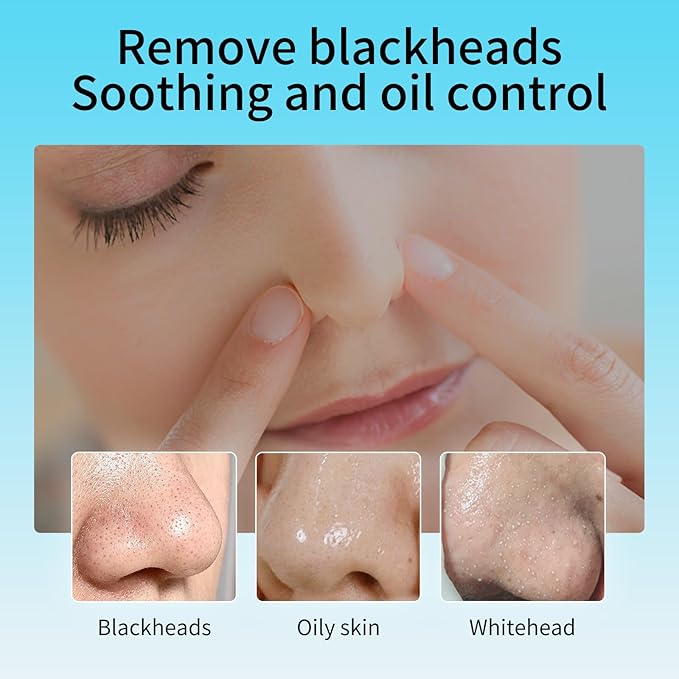 RtopR Nose Pore Strips Blackhead Remover for Face, Blackhead Mask Pore Strips 2 in 1 Peel Off Face Mask, 50PCS Nose Plants Pore Strips