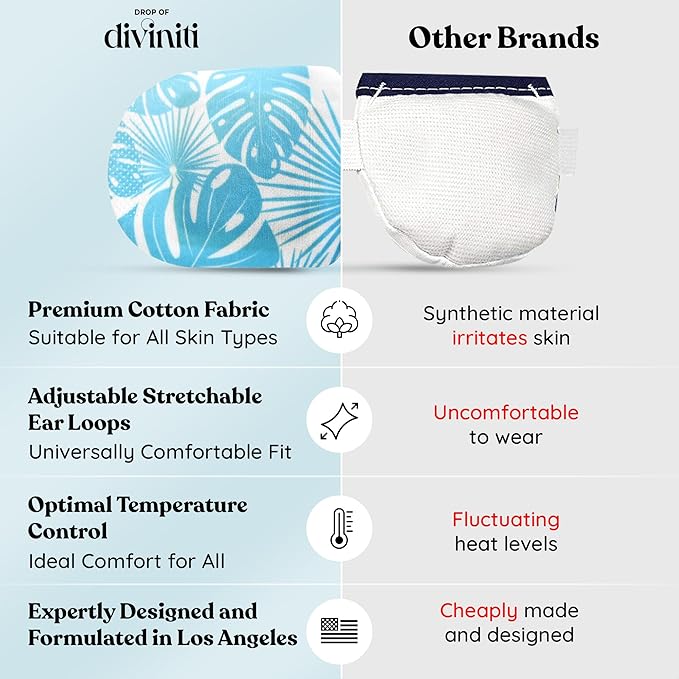 12-Pack Steam Eye Mask - Self Warming Heated Eye Mask for Dry Eyes, Up to 110F Degrees, Fast Soothing Relief - Puffy Eyes, Insomnia, Migraine - Stye Eye Treatment - Warm Compress for Eyes DiviniTi