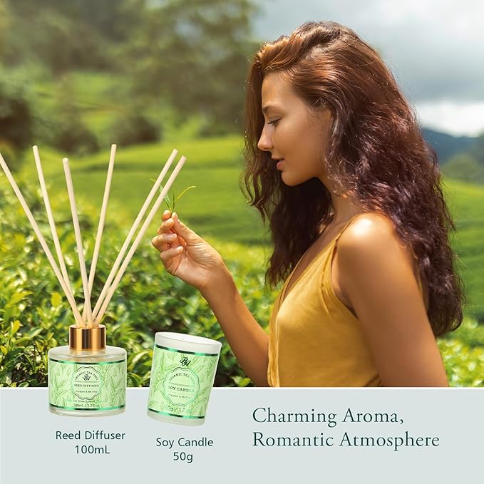 Mother's Day Gift Set, Spa Gift Set for Women & Men, 15pcs Spa Basket Set -Tea Tree Scented- includes Body Wash, Parfume Lotion, Bubble Bath, Bath Soak, Manicure Set, Gifts for Mom, Birthday Gifts