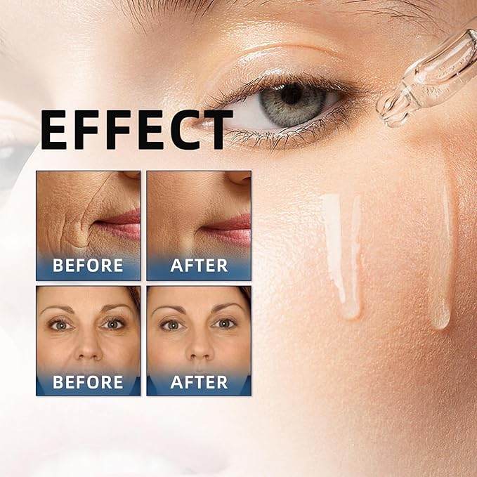 2 Pcs Anti-Wrinkle Serum，Face Moisturizing Serum，Reduces Wrinkles, Firms Skin, Deeply,Moisturizes and Nourishes Skin，1.01 FL OZ Each（2 pcs）