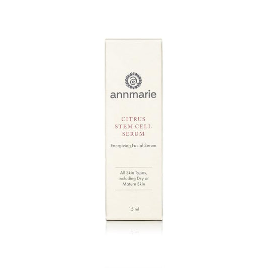 Annmarie Skin Care Citrus Stem Cell Serum - Aloe-Vera Based Serum with Citrus-Derived Stem Cells, Brightening & Toning Serum for Dark Spots, Dry & Dull Skin, All Skin Types (15ml, 0.5 fl oz)